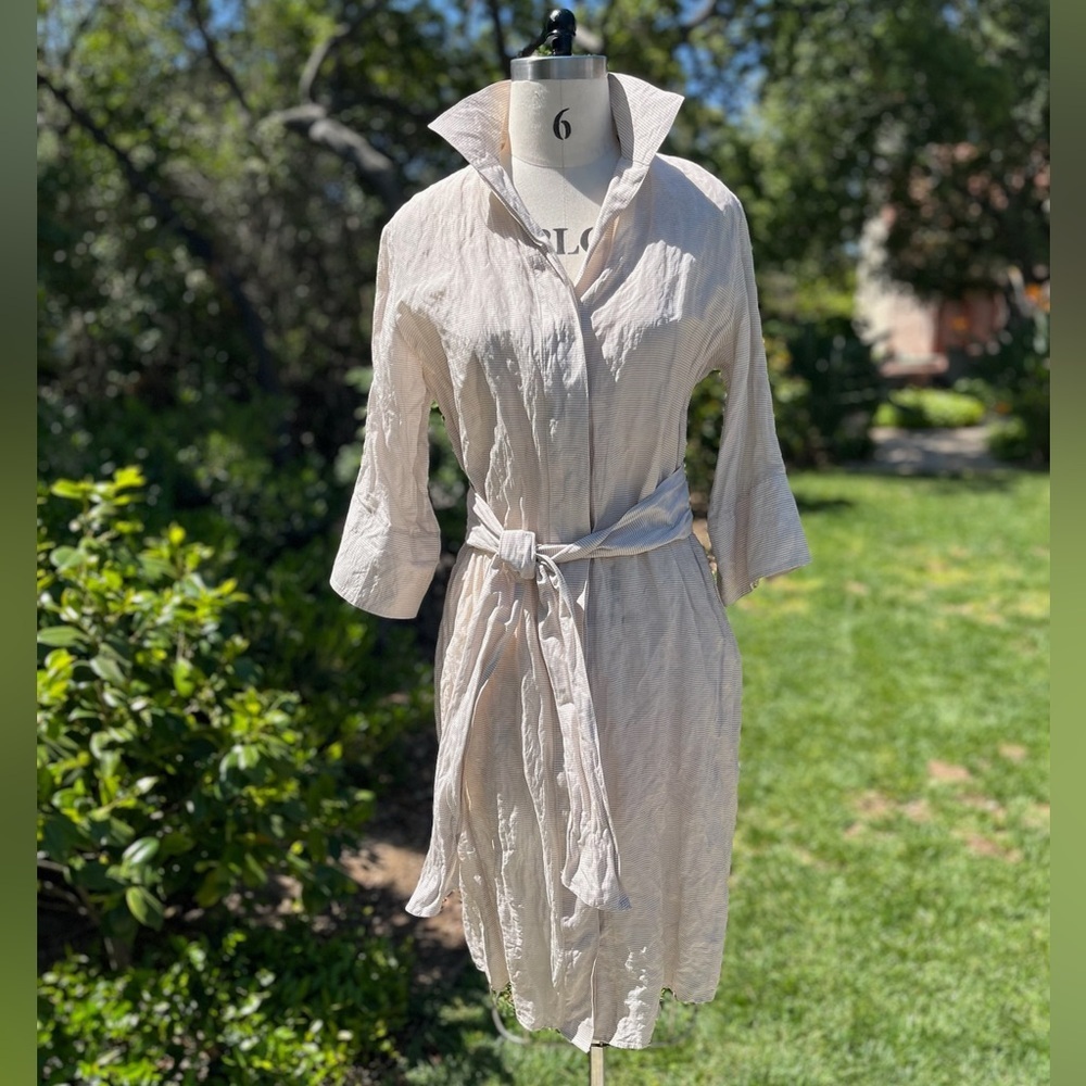 Jarbo "Sophie" belted shirt dress - size 0